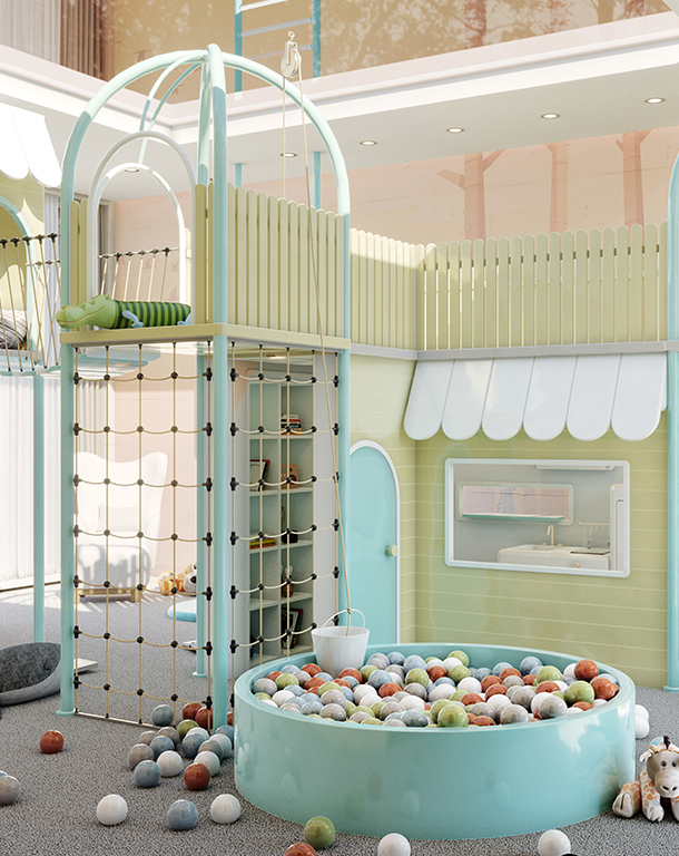 GREEN MINT PLAYROOM