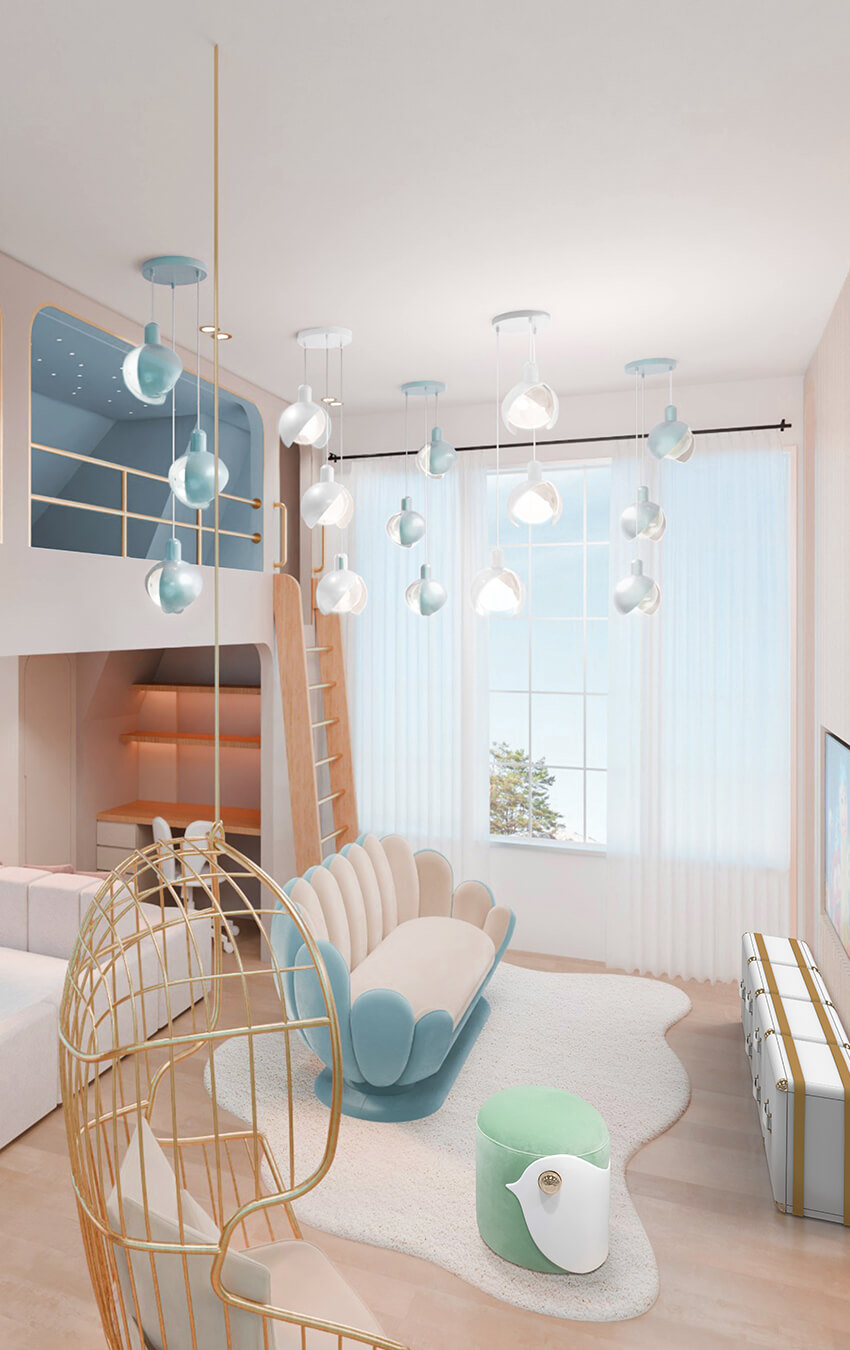 Nautical-Inspired Bedroom Escape 