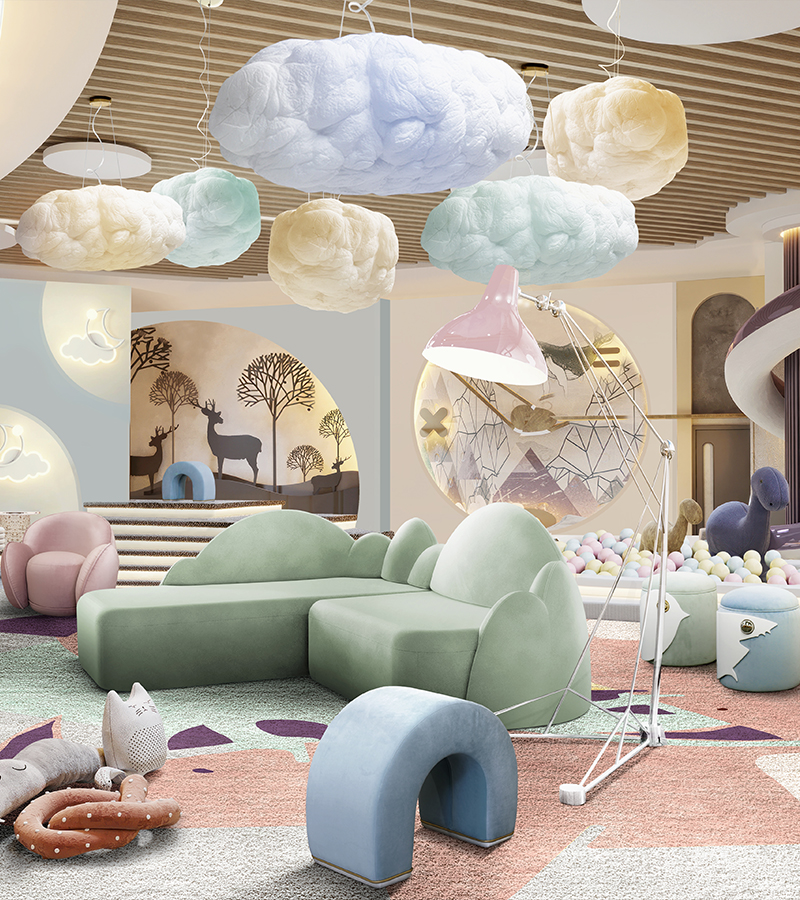 Cloud II circu magical furniture kids seating