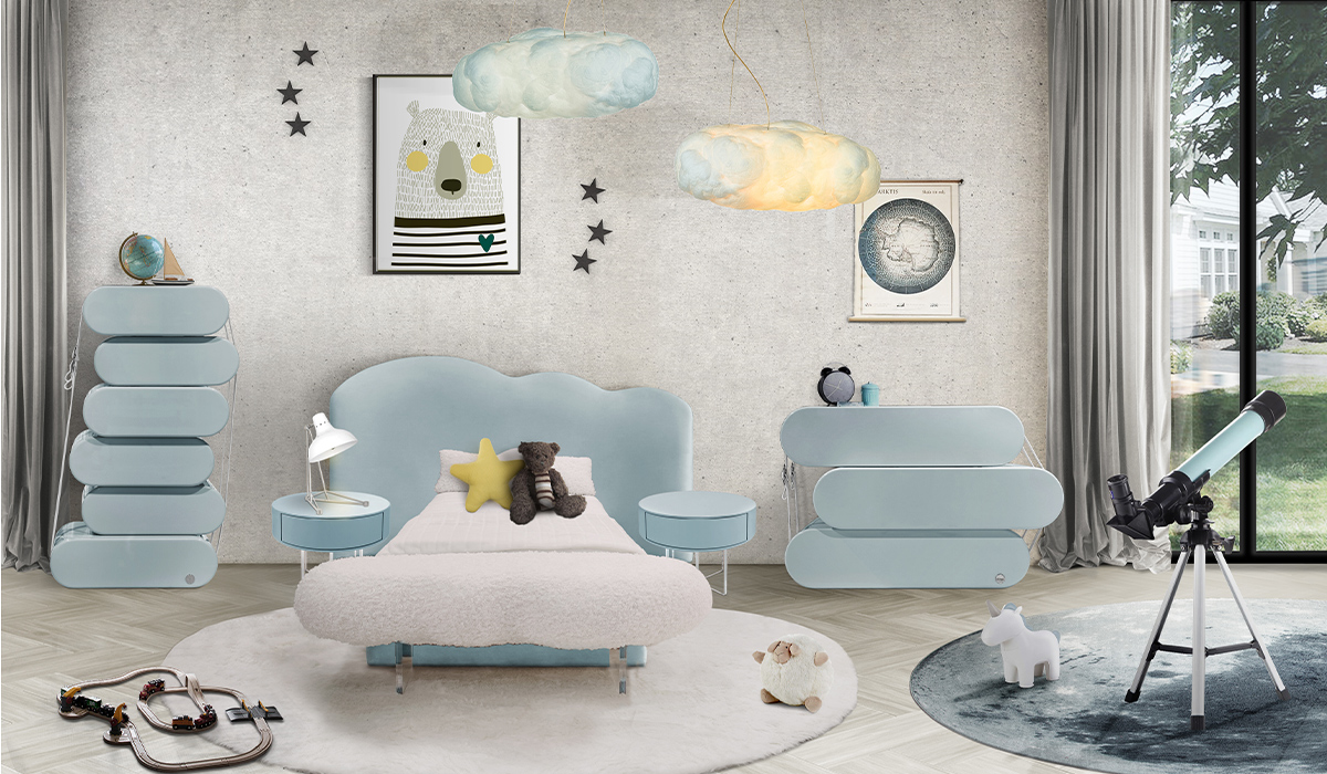 Cloud circu magical furniture kids storage