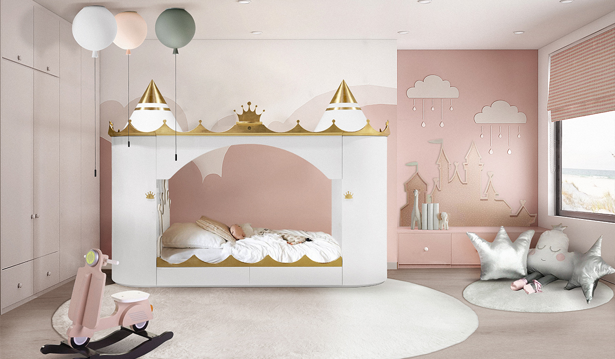 Kings & Queens Castle circu magical furniture kids beds