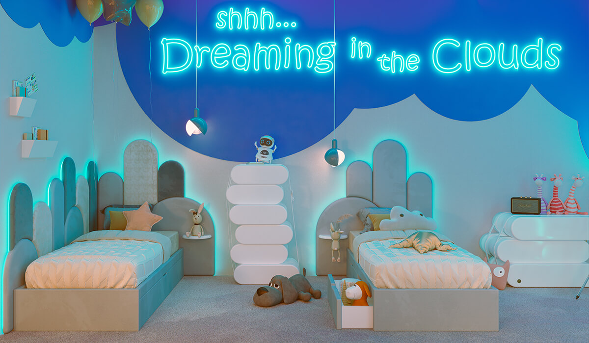 Cloud 6 Drawers circu magical furniture kids storage