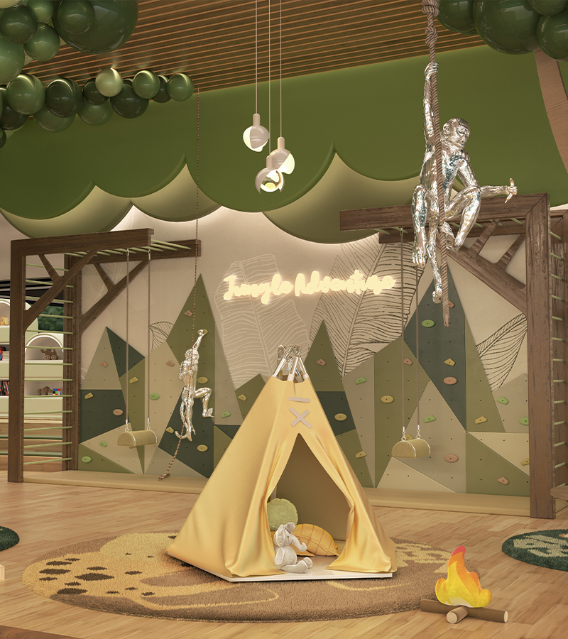 Mogli Playhouse circu magical furniture kids play-learn