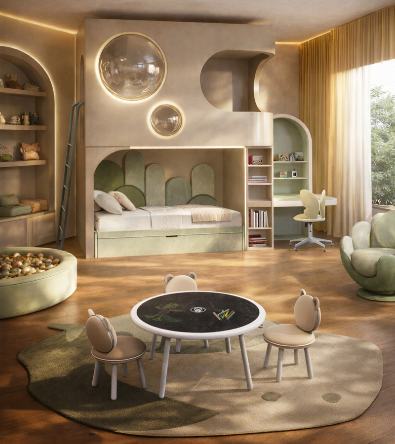 Illusion circu magical furniture kids play-learn