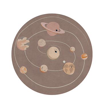 Solar System circu magical furniture kids rugs