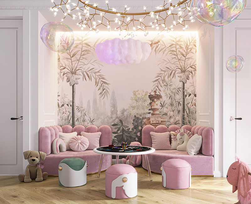 Cotton Candy circu magical furniture kids seating