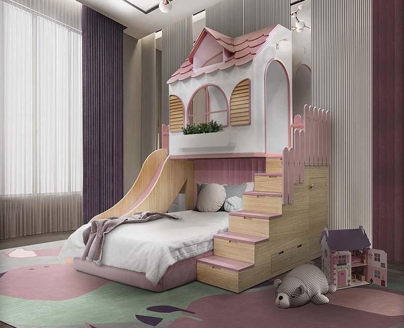 Dolly Playhouse circu magical furniture kids beds
