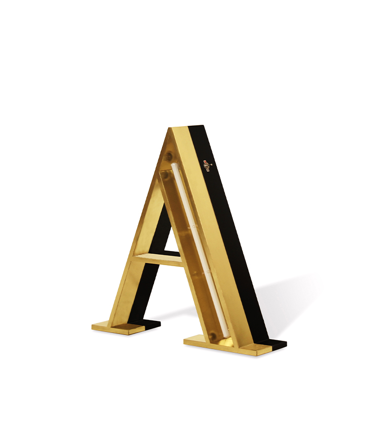 Letter A circu magical furniture kids lighting