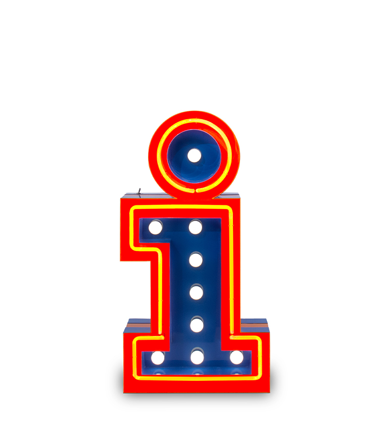 Letter I circu magical furniture kids lighting