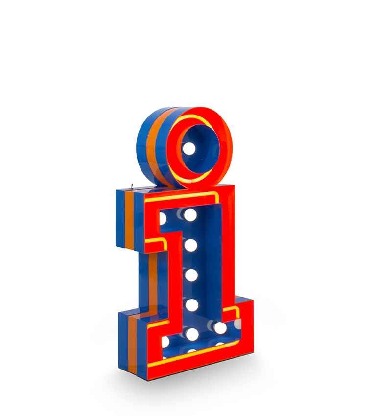 Letter I circu magical furniture kids lighting