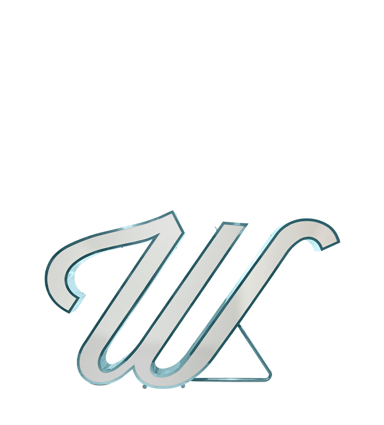 Letter W circu magical furniture kids lighting