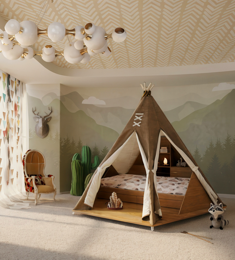 Teepee Room circu magical furniture kids beds