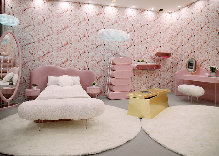 The modern little princess's room