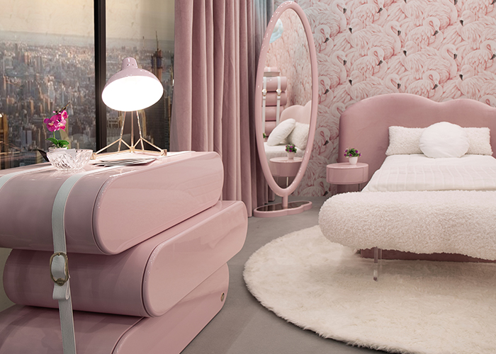 The modern little princess's room