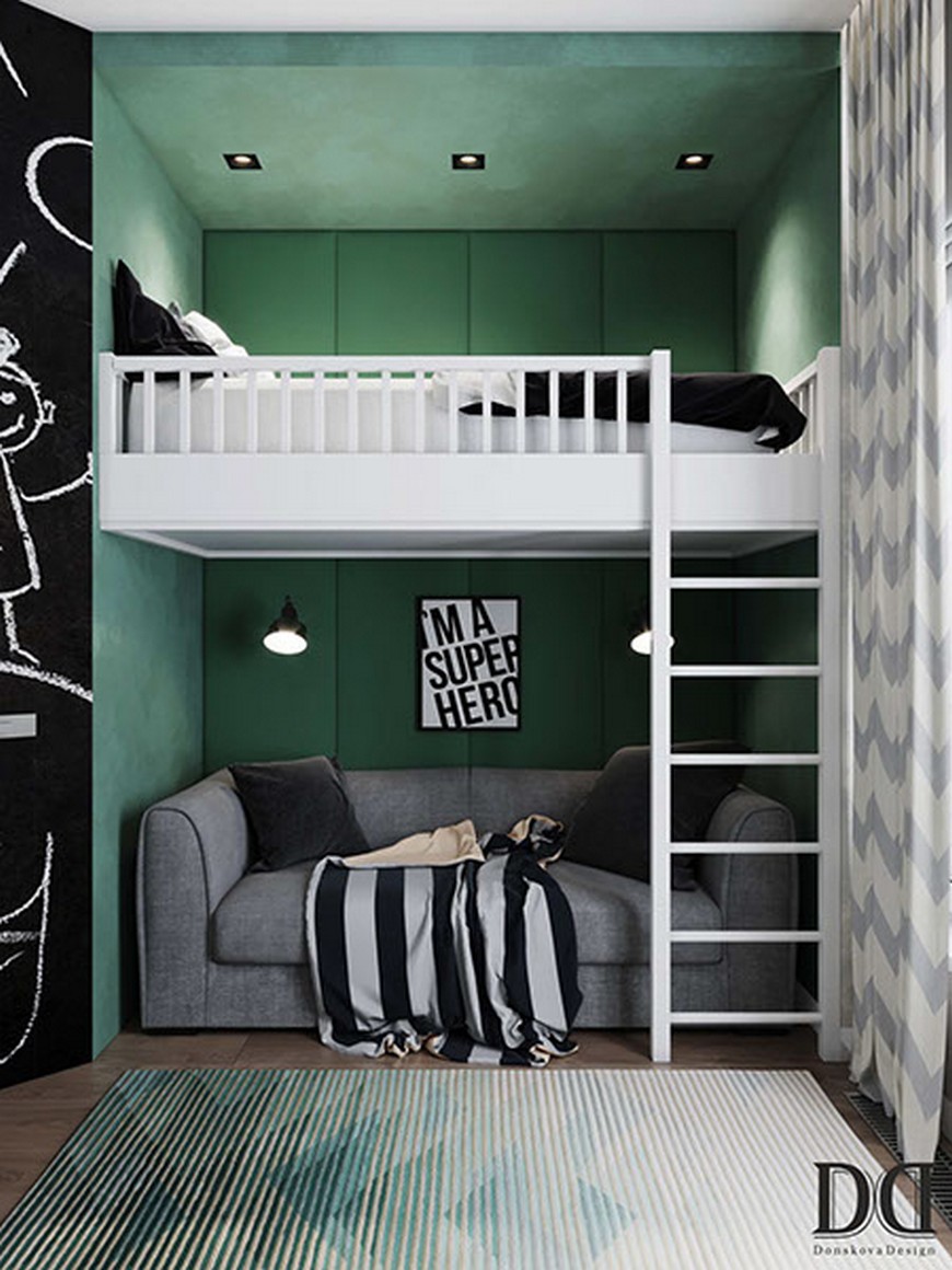 Anna Donskova Design Studio Creates Amazing Kids Bedrooms