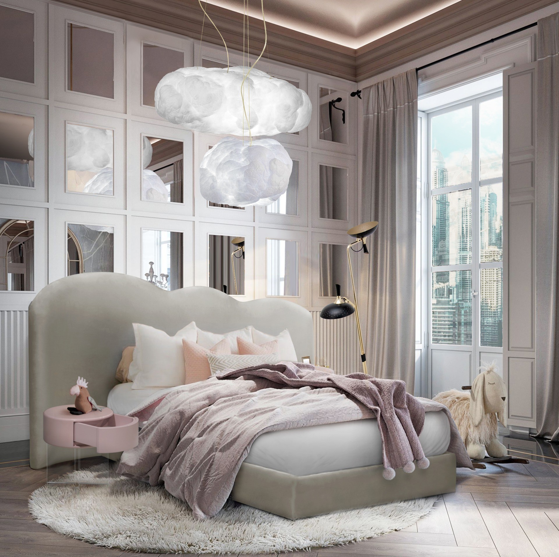 Luxury girls bedroom inspiration 