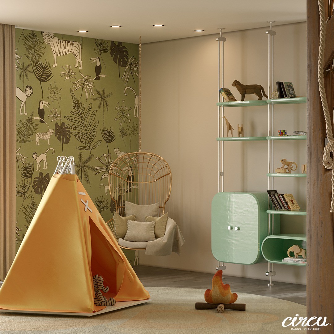 Jungle Theme Kids Room: A Luxury Project Inspired By Nature