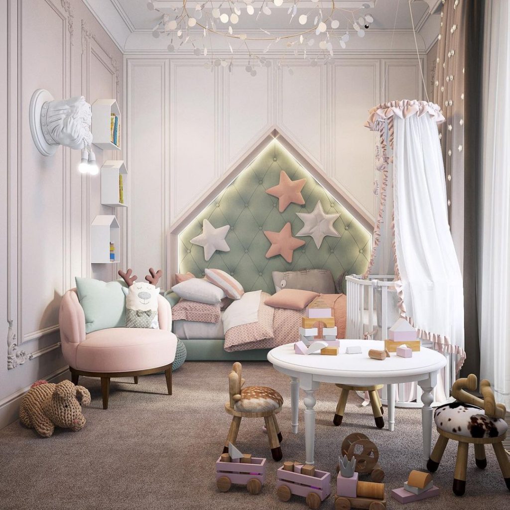 Nursery room project by Inna Azorskaya’s