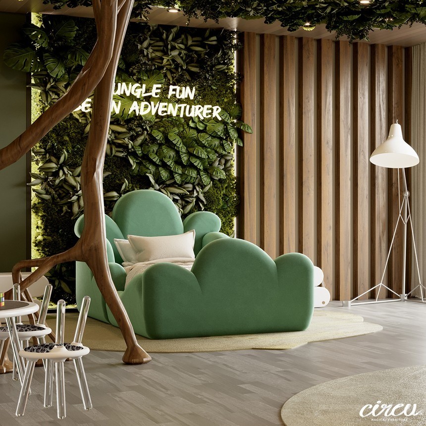 Jungle Theme Kids Room: A Luxury Project Inspired By Nature