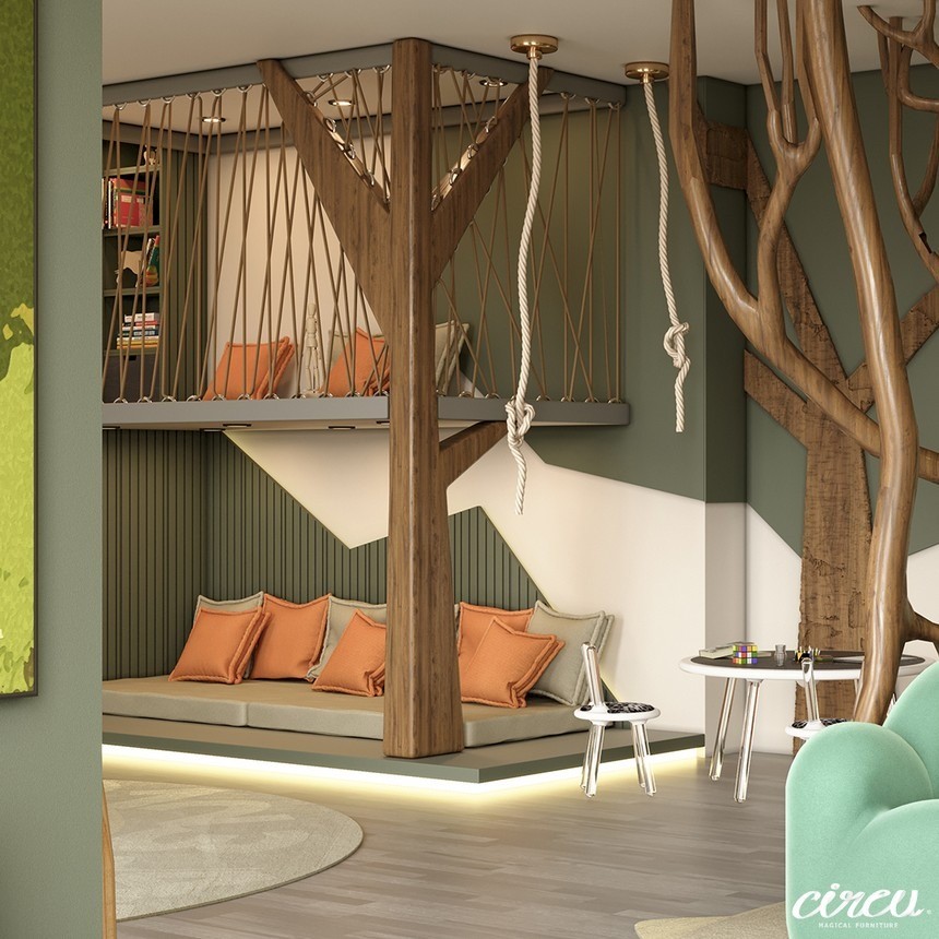 Jungle Theme Kids Room: A Luxury Project Inspired By Nature
