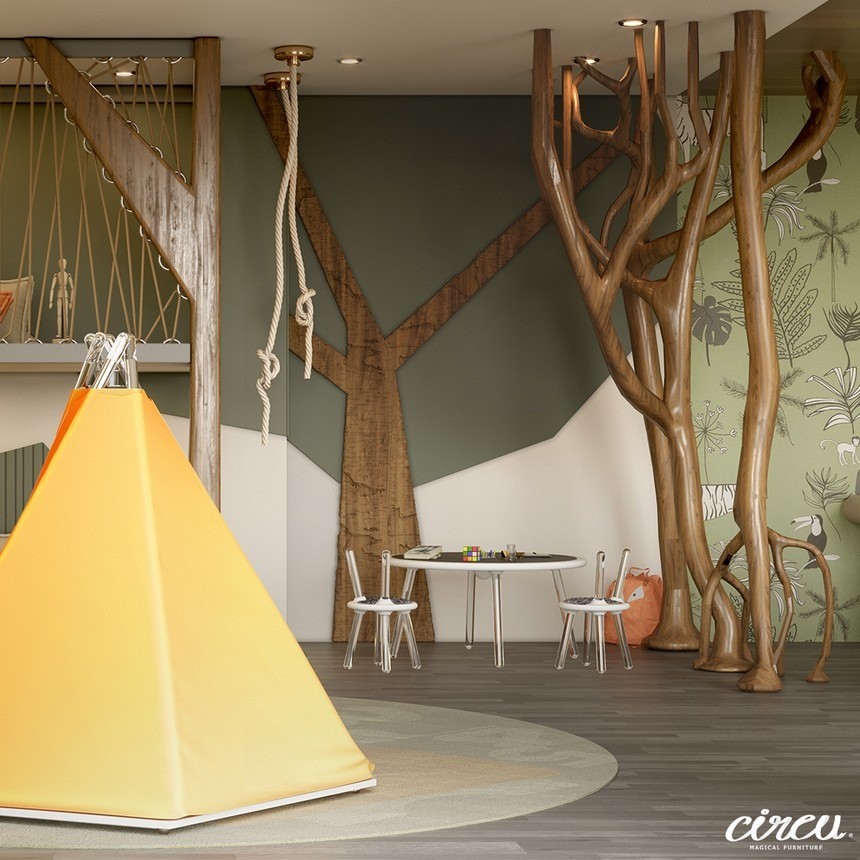 Jungle Theme Kids Room: A Luxury Project Inspired By Nature