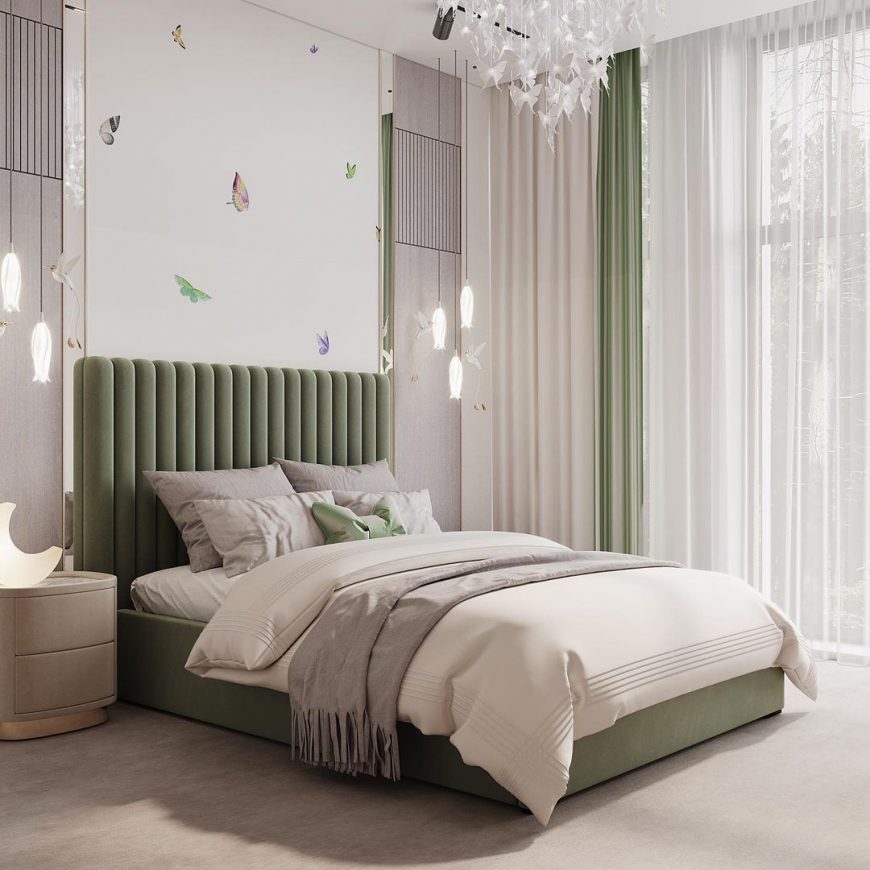 Elegant Girl's Bedroom Design by Egorova Marina