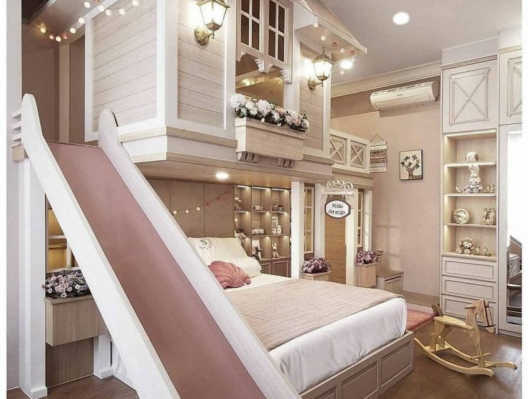 Luxury Girl Playhouse by CYL Interior design
