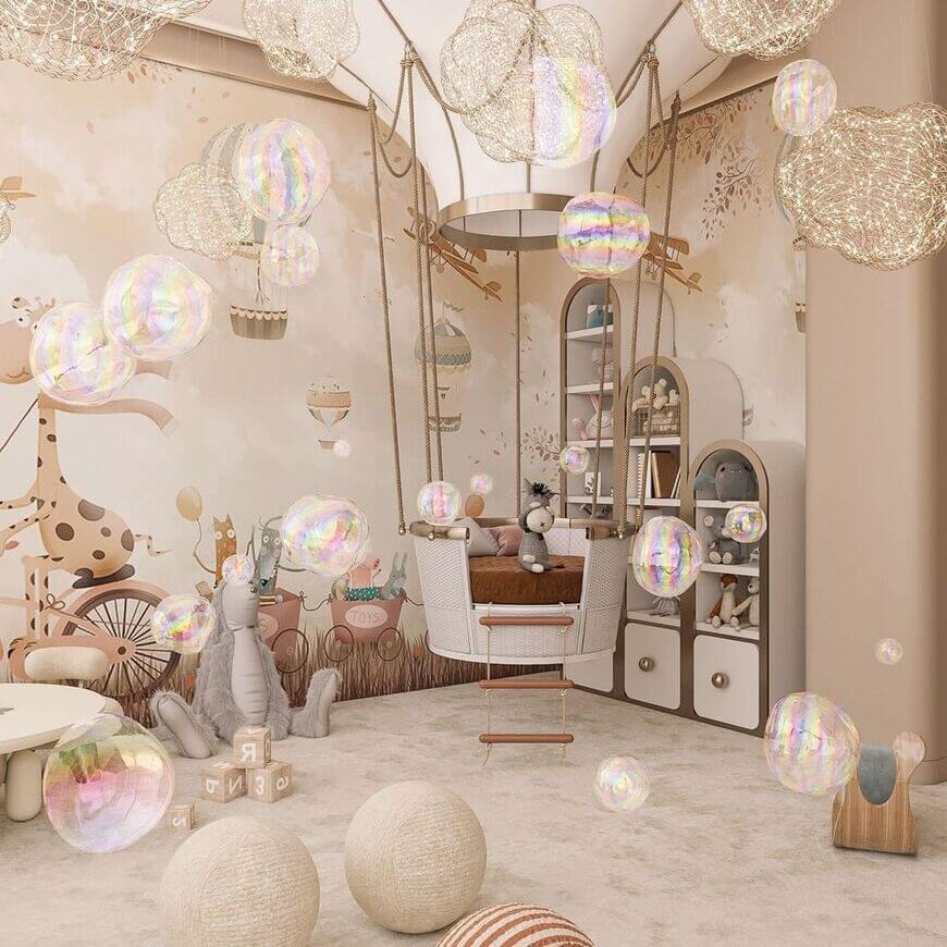 A Neutral-Gender Kids’ Room By ISTO Architecture