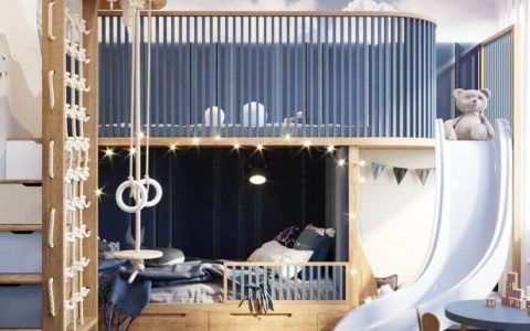 A Modern and Fun Kids' Playroom