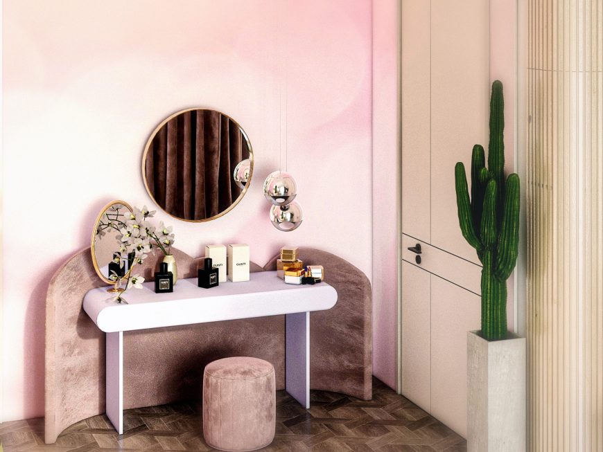 Modern Chic Bedroom Design by Salah Nechabeh