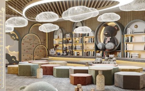 Modern Kids' Playroom Where Time Comes To A Halt