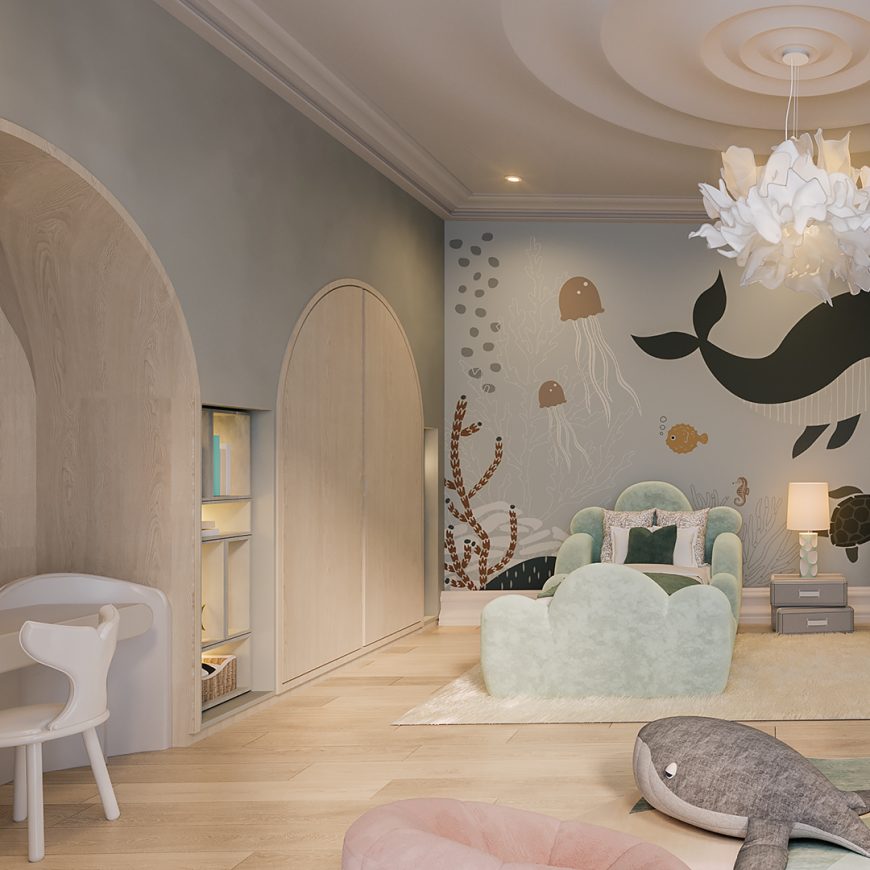 Modern Kids' Room - An Undersea Adventure