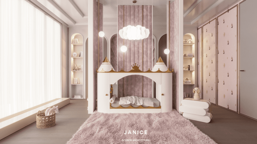 Girls Bedroom In Partnership With Janice Lunes