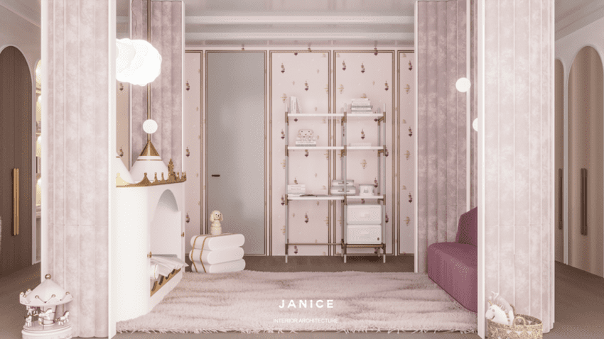 Girls Bedroom In Partnership With Janice Lunes