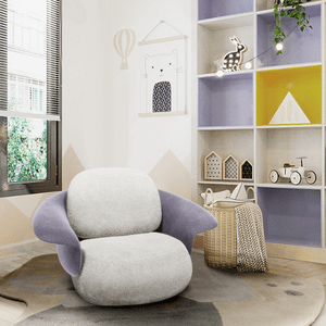 Neutral Living Room For a Little Adventurer