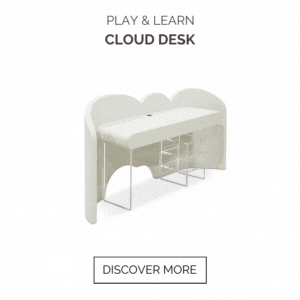 Neutral Children's Room: Sleepy And Study Space