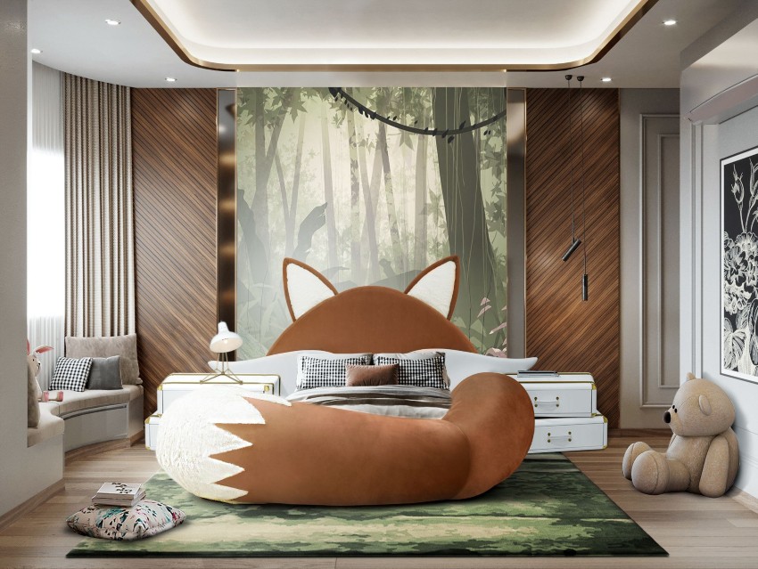 A Luxury Kids' Bedroom Inspired by Nature