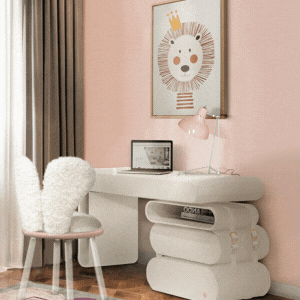 Girl's Study Area: A Pink Boom! Girl's Study Area: A Pink Boom!