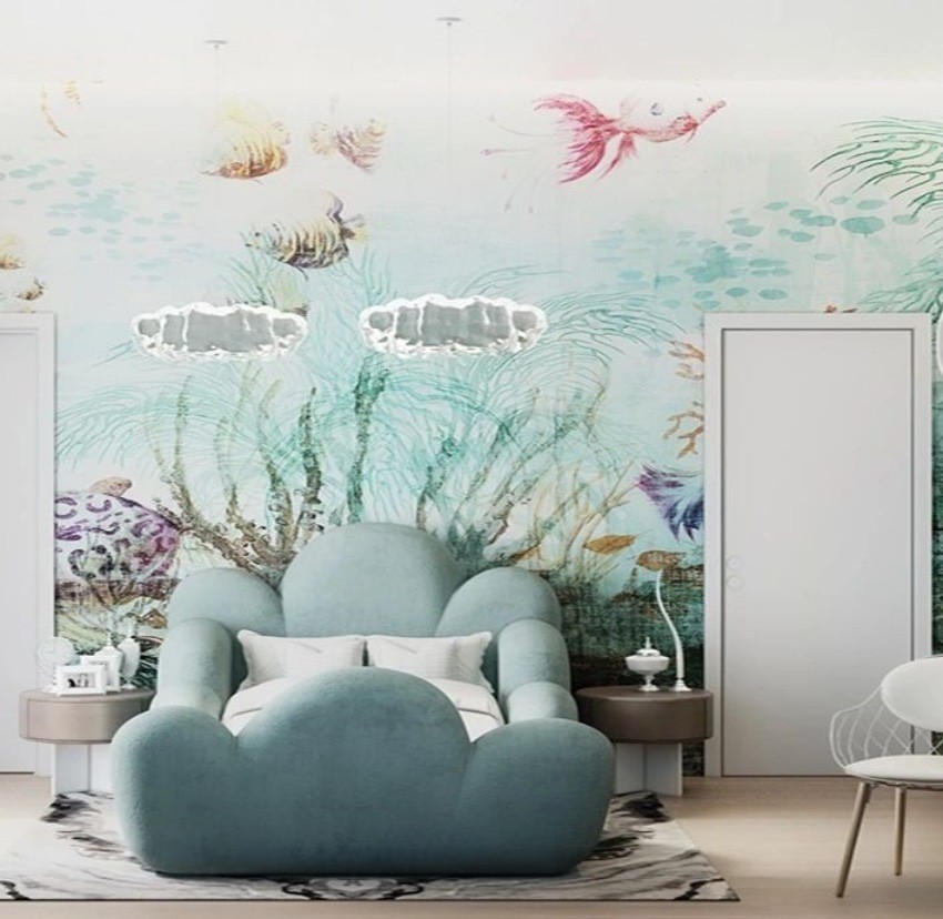 A Dreaming Bedroom Under The Sea